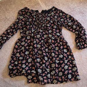 Free People Floral Flowy Top
